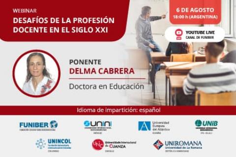 UNINCOL organiza el webinar «Desafíos de la profesión docente en el siglo XXI»